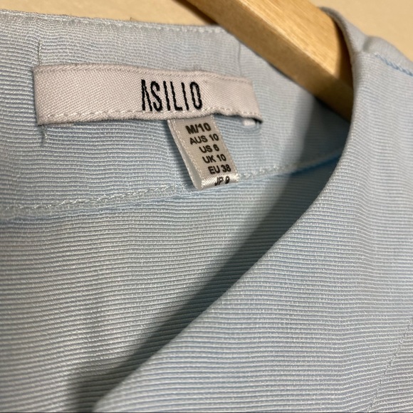 Revolve Asilio Blue Learn To Fly Crop Top - Picture 4 of 5